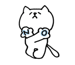 Understand the feeling of the cat! sticker #2265365