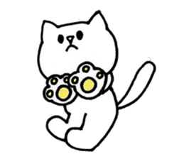 Understand the feeling of the cat! sticker #2265366