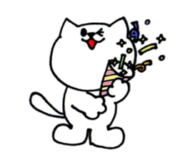 Understand the feeling of the cat! sticker #2265367