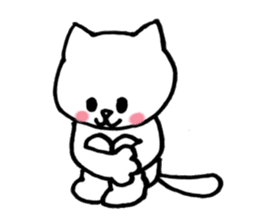 Understand the feeling of the cat! sticker #2265371