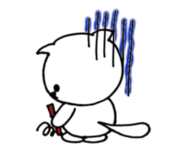 Understand the feeling of the cat! sticker #2265375