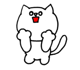 Understand the feeling of the cat! sticker #2265377