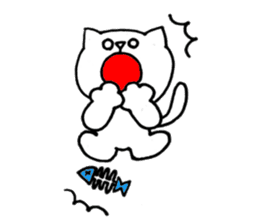 Understand the feeling of the cat! sticker #2265381