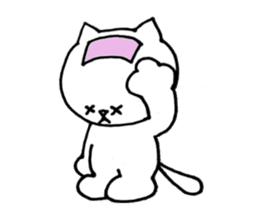 Understand the feeling of the cat! sticker #2265382