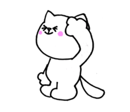 Understand the feeling of the cat! sticker #2265384