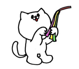 Understand the feeling of the cat! sticker #2265387