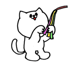 Understand the feeling of the cat! sticker #2265387