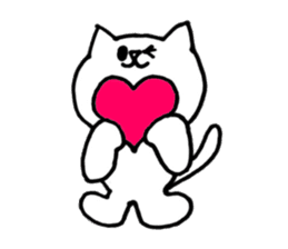 Understand the feeling of the cat! sticker #2265389