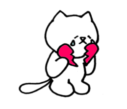 Understand the feeling of the cat! sticker #2265390