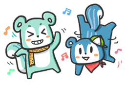 Moongming and friends sticker #2265637