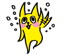 The Unknown Cat sticker #2265936