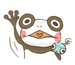 Dendrobates rare species(panda pattern) sticker #2266512