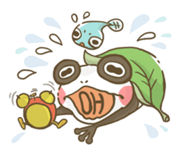 Dendrobates rare species(panda pattern) sticker #2266514