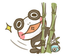 Dendrobates rare species(panda pattern) sticker #2266516