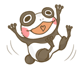 Dendrobates rare species(panda pattern) sticker #2266518