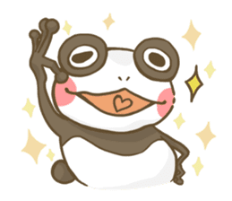 Dendrobates rare species(panda pattern) sticker #2266520