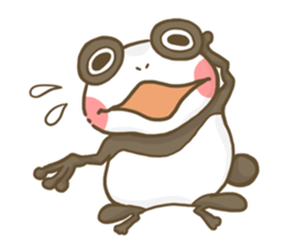 Dendrobates rare species(panda pattern) sticker #2266522