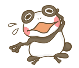 Dendrobates rare species(panda pattern) sticker #2266522