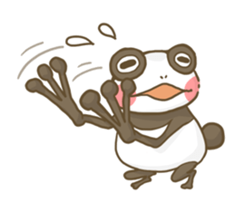 Dendrobates rare species(panda pattern) sticker #2266525