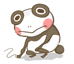 Dendrobates rare species(panda pattern) sticker #2266530