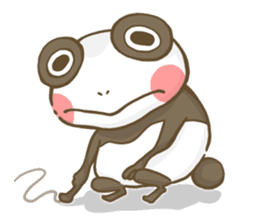 Dendrobates rare species(panda pattern) sticker #2266530