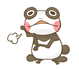 Dendrobates rare species(panda pattern) sticker #2266532