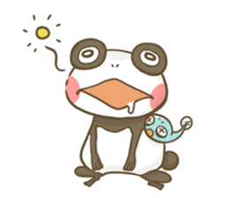 Dendrobates rare species(panda pattern) sticker #2266533