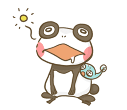 Dendrobates rare species(panda pattern) sticker #2266533