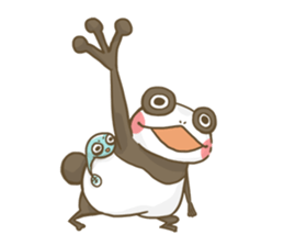 Dendrobates rare species(panda pattern) sticker #2266536