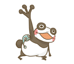 Dendrobates rare species(panda pattern) sticker #2266536