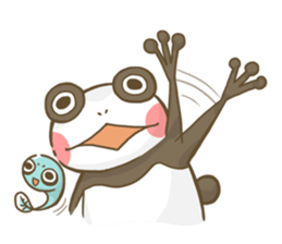 Dendrobates rare species(panda pattern) sticker #2266537