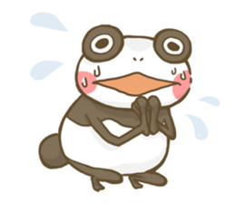 Dendrobates rare species(panda pattern) sticker #2266540