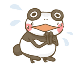 Dendrobates rare species(panda pattern) sticker #2266540