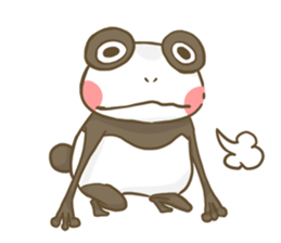 Dendrobates rare species(panda pattern) sticker #2266541