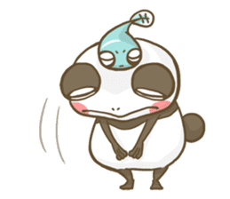 Dendrobates rare species(panda pattern) sticker #2266546