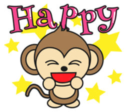 The monkey "Sarucchi" sticker #2266713