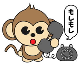 The monkey "Sarucchi" sticker #2266727