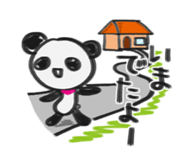 Graffiti Panda sticker #2266755