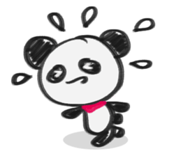 Graffiti Panda sticker #2266758