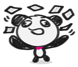 Graffiti Panda sticker #2266767