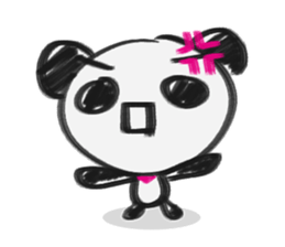 Graffiti Panda sticker #2266771