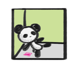 Graffiti Panda sticker #2266777