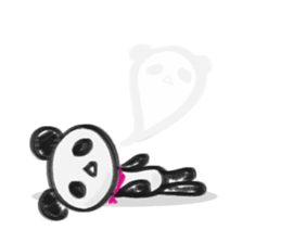 Graffiti Panda sticker #2266778