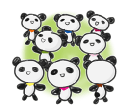 Graffiti Panda sticker #2266784