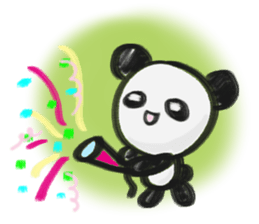 Graffiti Panda sticker #2266785