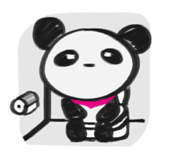 Graffiti Panda sticker #2266791