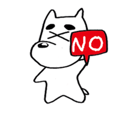 The colorful dogs sticker #2266796