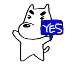 The colorful dogs sticker #2266797