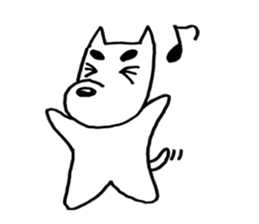 The colorful dogs sticker #2266812