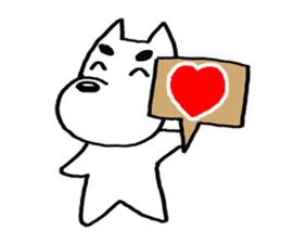 The colorful dogs sticker #2266822